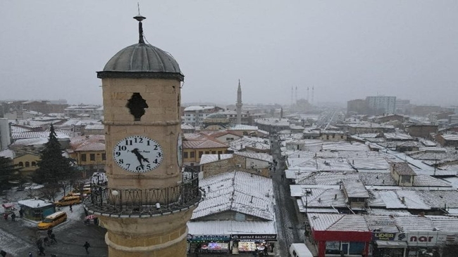 Ã‡ORUM'A KAR GELÄ°YOR