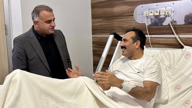 UĞURLUDAĞ BELEDİYE BAŞKANI  TORUN HASTANEYE KALDIRILDI