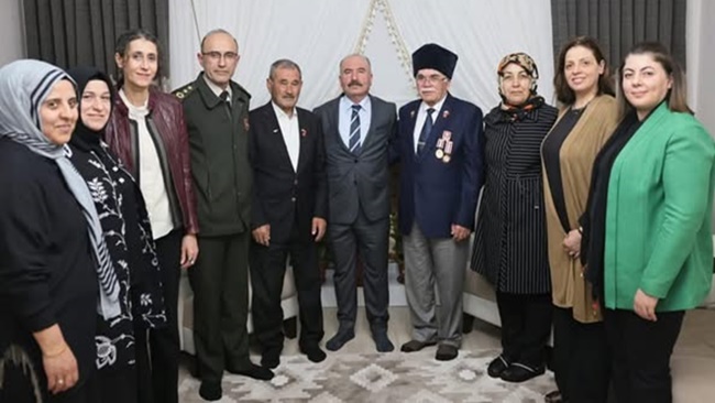 VALİ ÇALGAN’DAN GAZİYE ZİYARET!