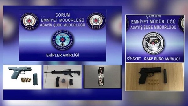 SÄ°LAH VE UYUÅžTURUCU ELE GEÃ‡Ä°RÄ°LDÄ°