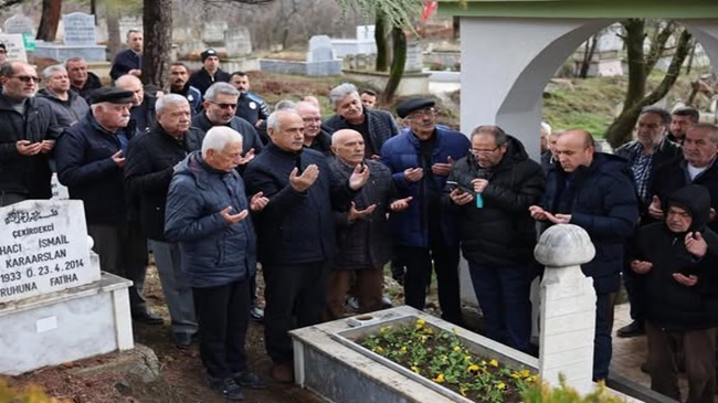 KUVAYI MİLLİYE MÜFTÜSÜ İSMAİL  HAKKI EFENDİ DUALARLA ANILDI