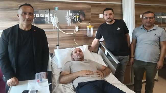 RESUL YİĞİTOĞLU’NA GEÇMİŞ OLSUN ZİYARETİ!