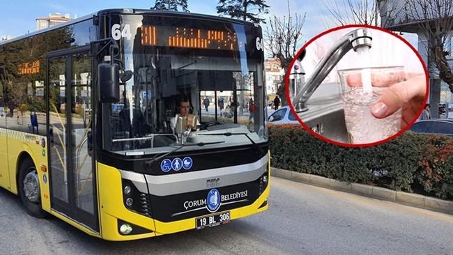 ÇORUM’DA ULAŞIMDAN SUYA ZAM YOLDA!