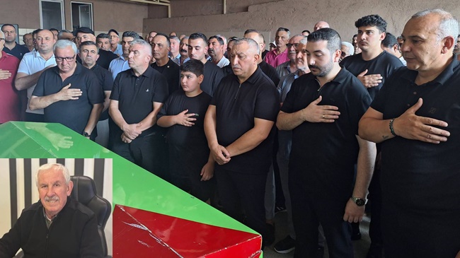 SADIK KARABACAK SON YOLCULUĞUNA UĞURLANDI