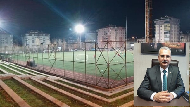 MÄ°MAR SÄ°NAN FUTBOL SAHASI YENÄ°LENÄ°YOR