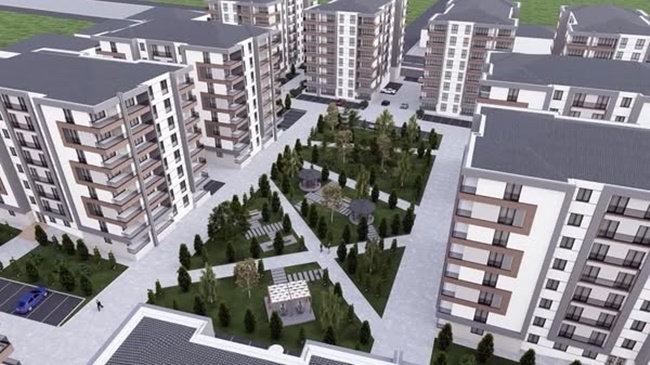 ÇORUM’DA 572 YENİ KONUT YAPILACAK