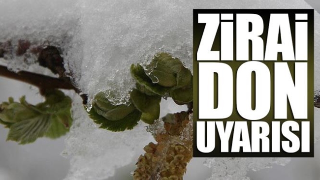 ZÄ°RAÄ° DON UYARISI!