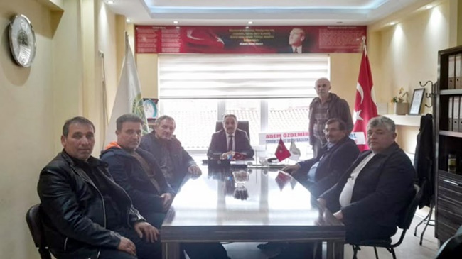 ÖZDEMİR’DEN ŞANAL’A HAYIRLI OLSUN ZİYARETİ