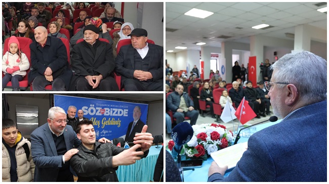 AŞGIN ÇÖPLÜ MAHALLESİ’NDE  VATANDAŞLARLA BULUŞTU