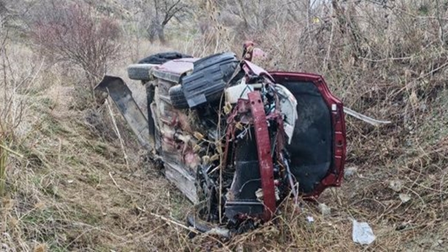 OTOMOBÄ°L DERE YATAÄžINA UÃ‡TU