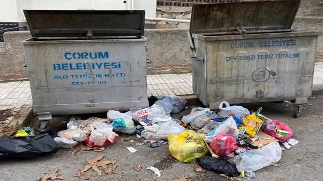 BU GÖRÜNTÜ ÇORUM’A YAKIŞMIYOR