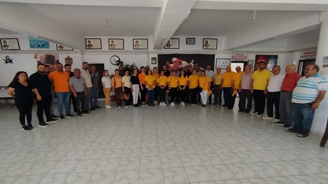 CHP’NİN SARI LİSTE EKİBİ  HACI BEKTAŞ’TA AĞIRLANDI