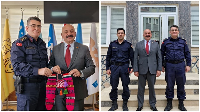 ALBAY AYVAZ’DAN BAŞKAN İSBİR’E ZİYARET