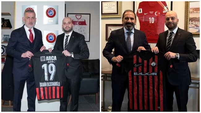 KORKMAZOĞLU,  TFF BAŞKANI İLE GÖRÜŞTÜ