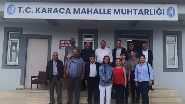 CHP’DEN YENİ MAHALLEYE ZİYARET!