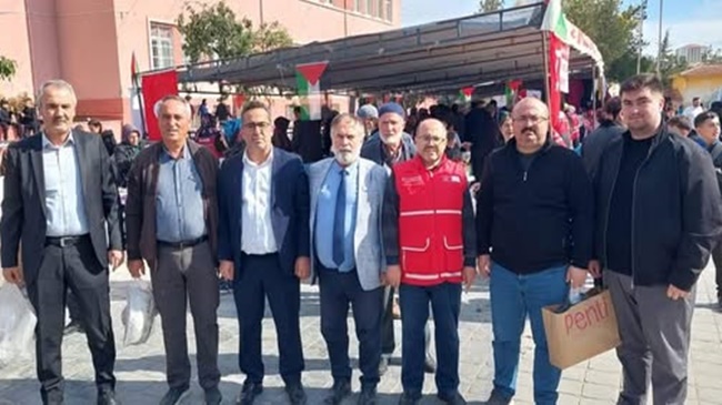 GAZZE’YE 1 MİLYON 201 BİN LİRA TOPLANDI