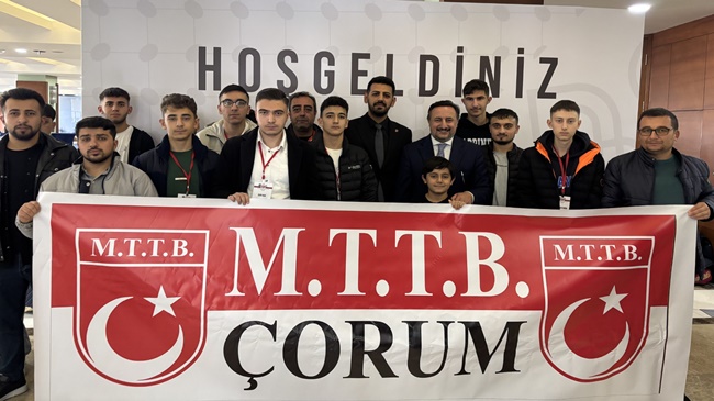 MTTB ÇORUM TEŞKİLATI, ŞAHLANIŞ KAMPINA KATILDI