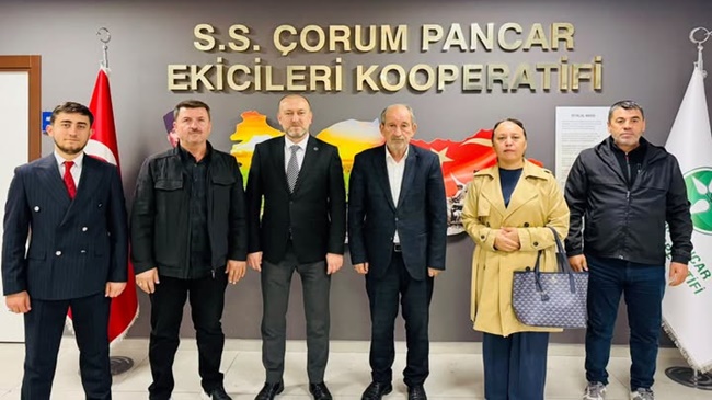 YENİDEN REFAH PARTİSİ’NDEN PANCAR  EKİCİLERİ KOOPERATİFİ’NE ZİYARET!