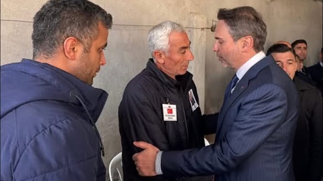 BAKAN BAYRAKTAR ACIYA ORTAK OLDU