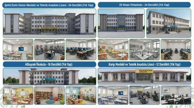 ÇORUM’DA EĞİTİME DEV YATIRIM!