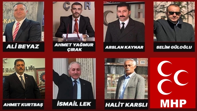 8 MHP'LÄ° MECLÄ°S LÄ°STESÄ°'NDE YER ALACAK!
