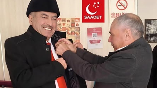 SAADET PARTİSİ BAYAT İLÇE  BAŞKANI, BİLAL KOZAN OLDU