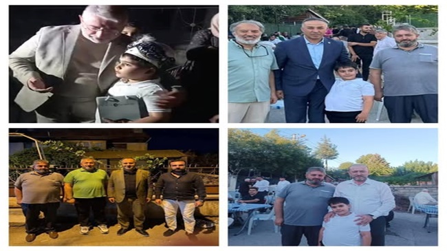 SİYASİLER, FAZLI TAPAN’IN OĞLUNUN  SÜNNET DÜĞÜNÜNDE BULUŞTU