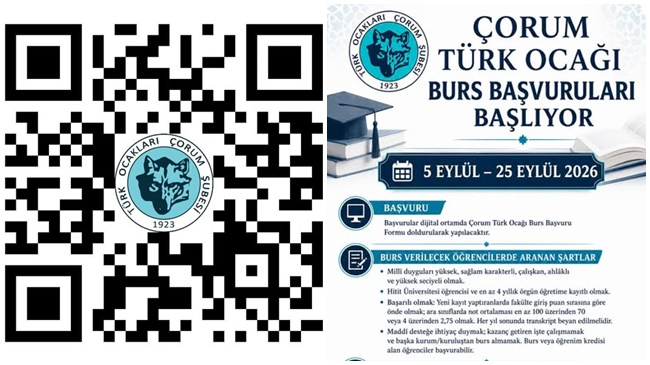TÜRK OCAĞI’NDAN ÜNİVERSİTE  ÖĞRENCİLERİNE BURS DESTEĞİ