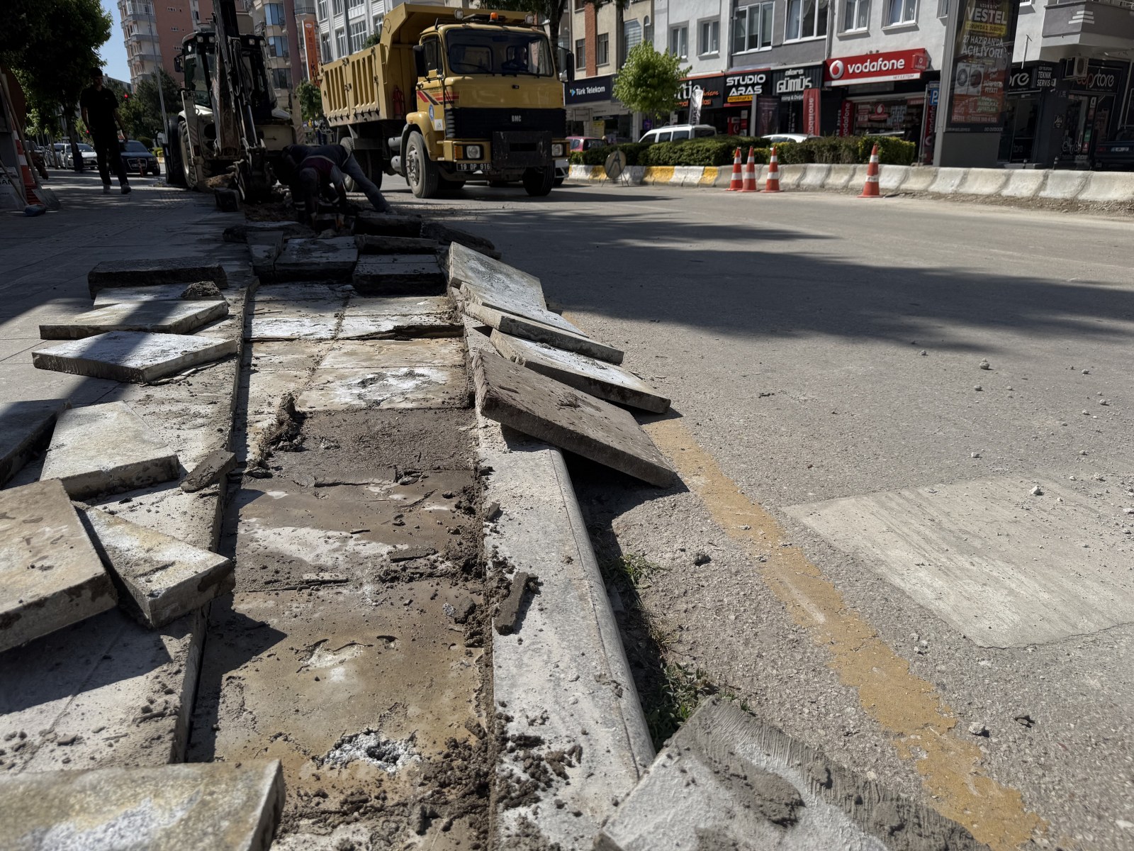ÇORUM TRAFİĞİNİ RAHATLATACAK ÇALIŞMA