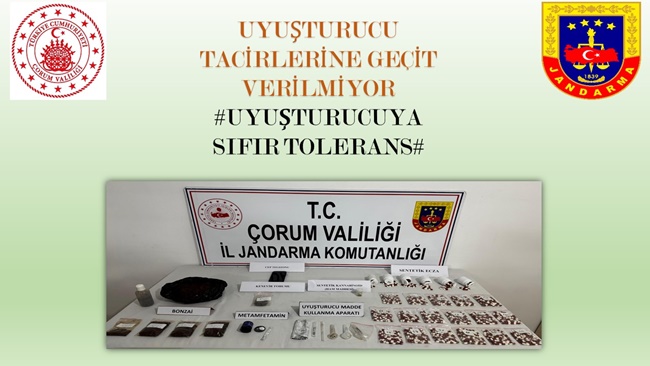 JANDARMA’DAN UYUŞTURUCUYA BÜYÜK DARBE