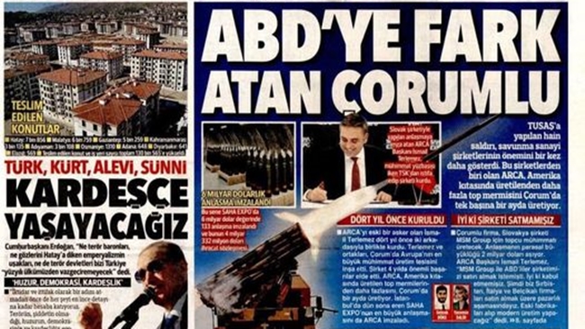ABD'YE FARK ATAN Ã‡ORUMLU!
