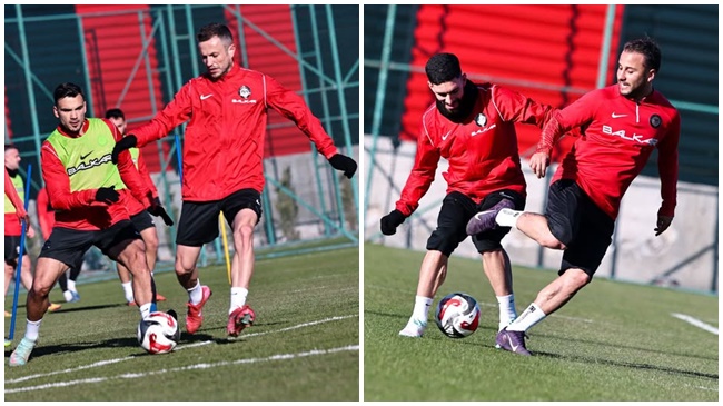 ÇORUM FK, BOLUSPOR MAÇI  HAZIRLIKLARINA BAŞLADI