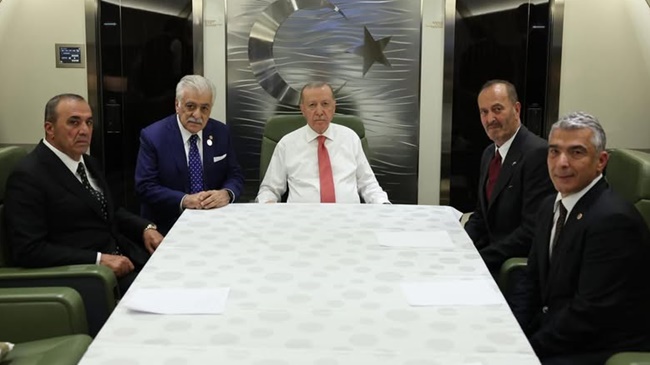 KAYRICI, CUMHURBAŞKANI  İLE AZERBAYCAN'A GİTTİ