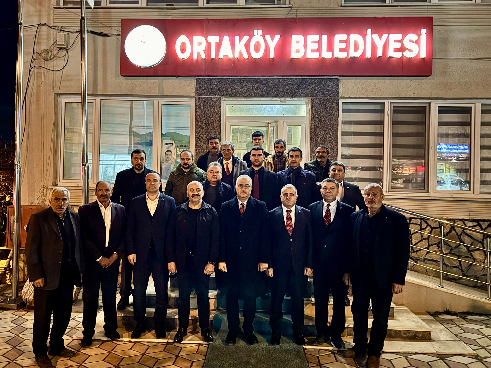 AK PARTİDEN ORTAKÖY ZİYARETİ