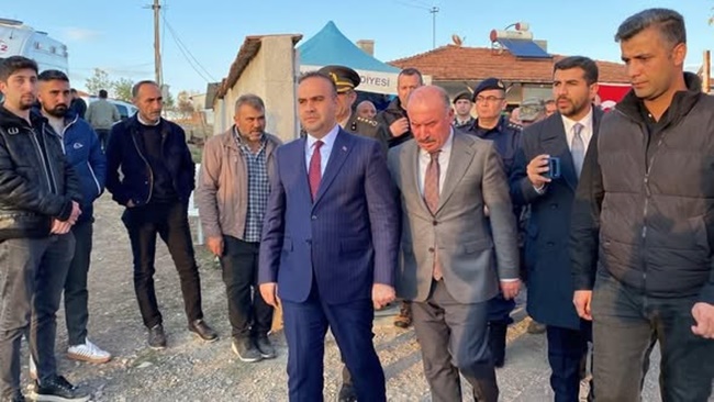 BAKAN KACIR’DAN ŞEHİT AİLESİNE TAZİYE!