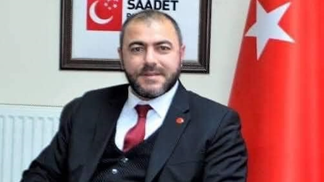 SAADET PARTÄ°SÄ°â€™NÄ°N ADAYI FARUK CIDIK OLDU