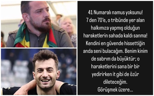 PKK’LI DENİZ’DEN BURAK SÜLEYMAN’A TEHDİT