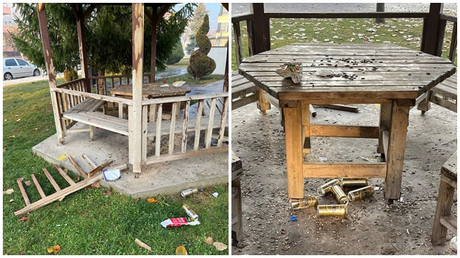 PARK MAGANDALARI YİNE İŞBAŞINDA
