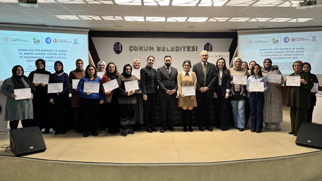 SERTİFİKALI KADIN GİRİŞİMCİ OLDULAR