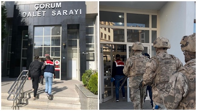 ÇORUM’DA TERÖR OPERASYONU: 3 ŞÜPHELİDEN 2’Sİ TUTUKLANDI