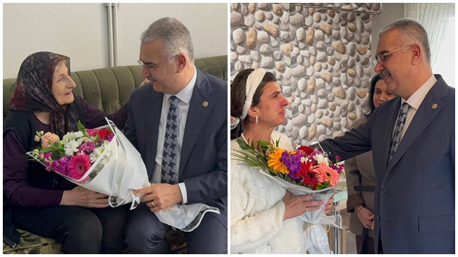 AHLATCI’DAN 8 MART’TA VEFA  VE ŞEFKAT DOLU ZİYARETLER