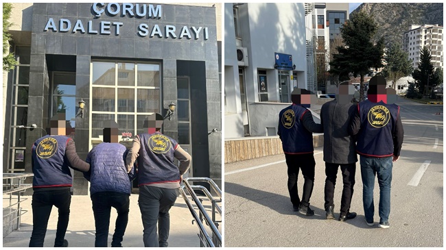ÇORUM JANDARMASI BİR AYDA  206 ARANAN ŞAHSI YAKALADI