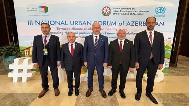 BAŞKAN AŞGIN, AZERBAYCAN'DA!