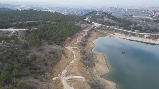 BARAJ’DA 3,5 KİLOMETRELİK  RİNG HATTI OLUŞTURULUYOR