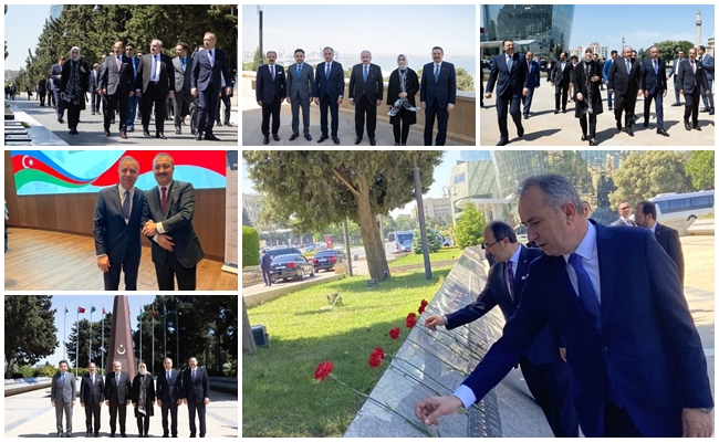 CEYLAN, BAKÃœâ€™DE ÅžEHÄ°TLERÄ°MÄ°ZÄ° UNUTMADI