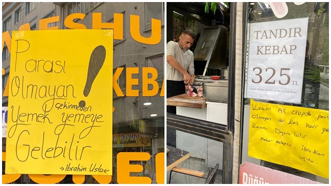 BİR TABAK YEMEK, BİR İNSANLIK DERSİ!