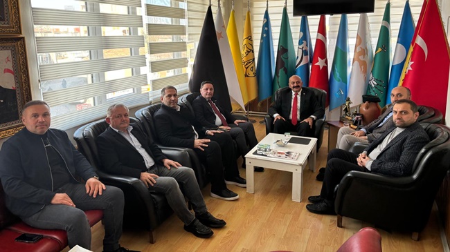 MÜSİAD’DAN ORTAKÖY BELEDİYESİ’NE ZİYARET!