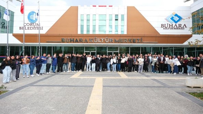 BAÅžKAN AÅžGIN, GENÃ‡LERLE BULUÅžTU