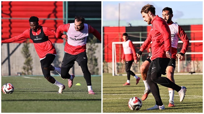 ÇORUM FK HATAYSPOR MAÇI HAZIRLIKLARINI SÜRDÜRÜYOR