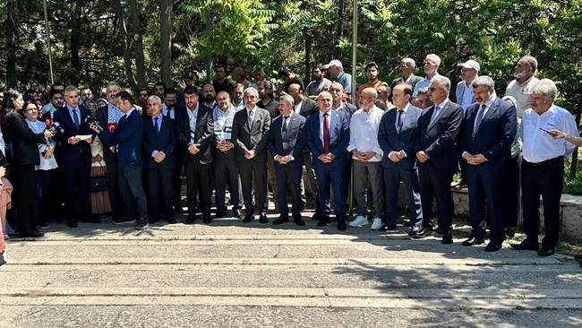 AHLATCI, Ä°SRAÄ°Lâ€™Ä° PROTESTO ETTÄ°